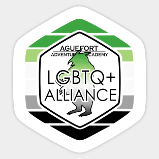 Pride (Aromantic) Sticker